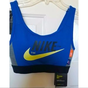 Women's NIKE Dri-Fit Swoosh Sports Bra sz X-Small